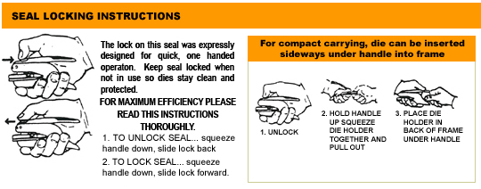 Seal Locking Instruction